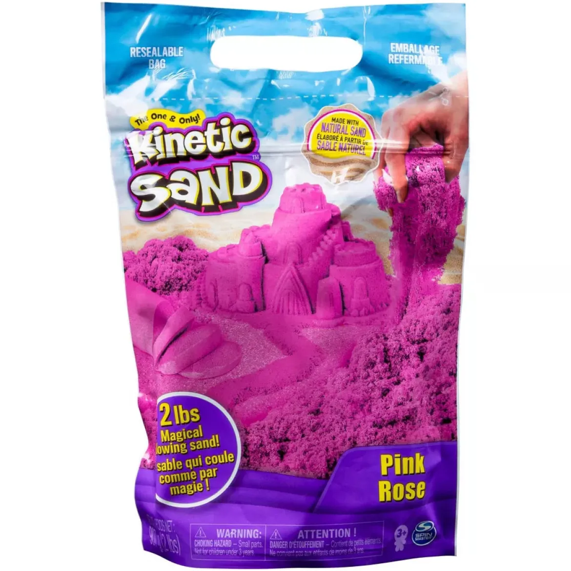 Kinetic Sand Taikahiekka 907g Pinkki