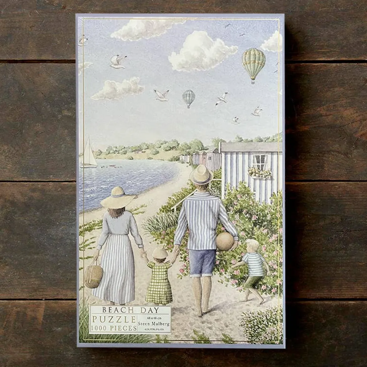 Koustrup & Co Puzzle Beach Day - 1000 Palan Palapeli
