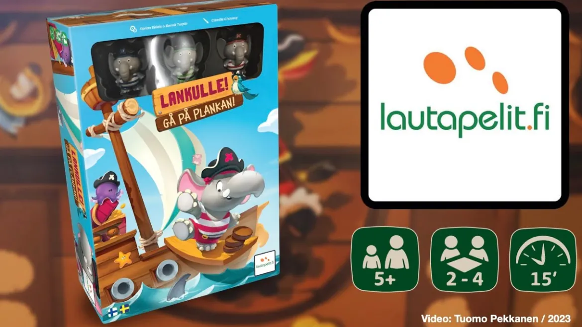 Lankulle! Gå på plankan! Lastenpeli