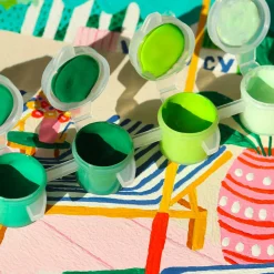 La Petite Épicerie Paint By Numbers/Numeromaalaus The Motel Pool