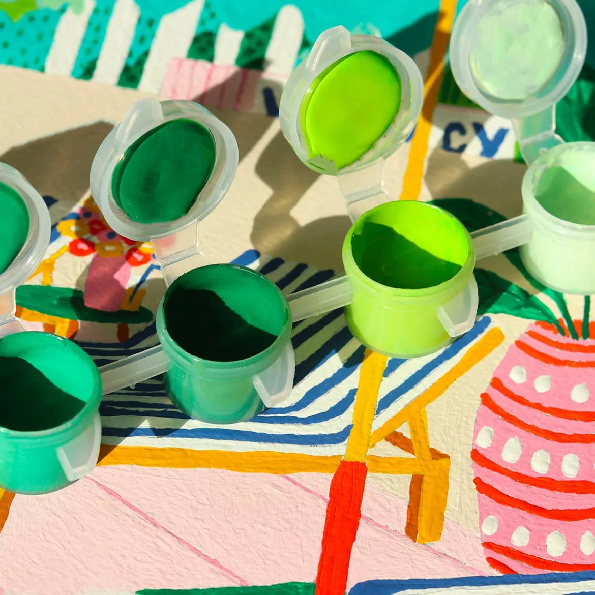 La Petite Épicerie Paint By Numbers/Numeromaalaus The Motel Pool