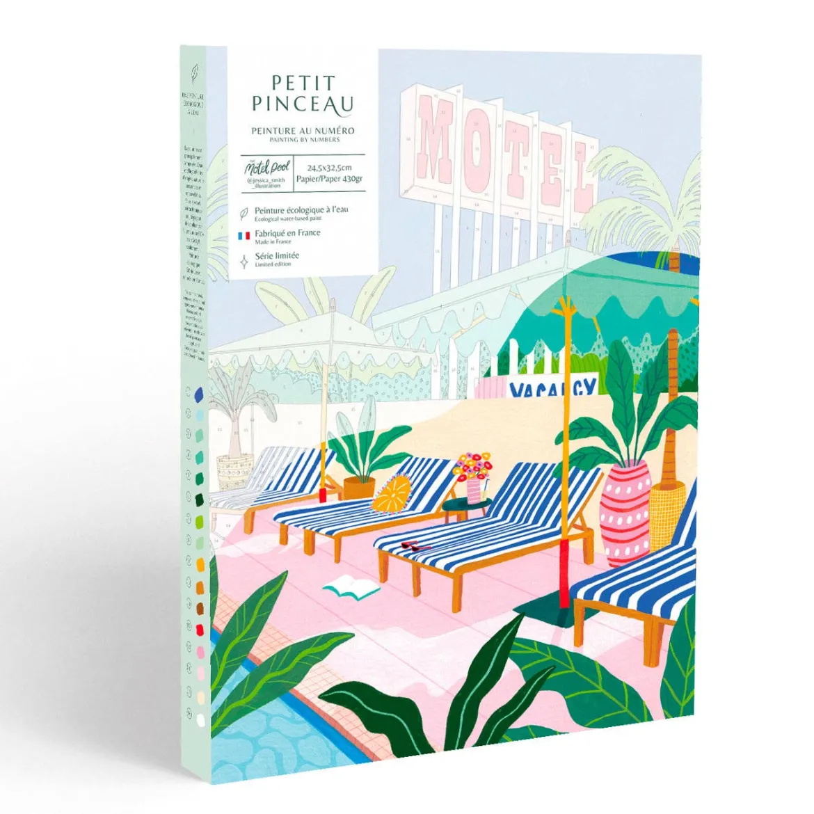 La Petite Épicerie Paint By Numbers/Numeromaalaus The Motel Pool