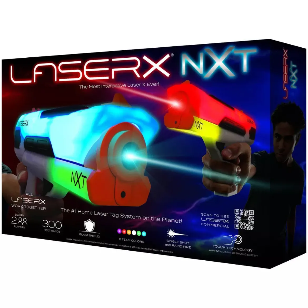Laser X NXT Double Blaster -Peli