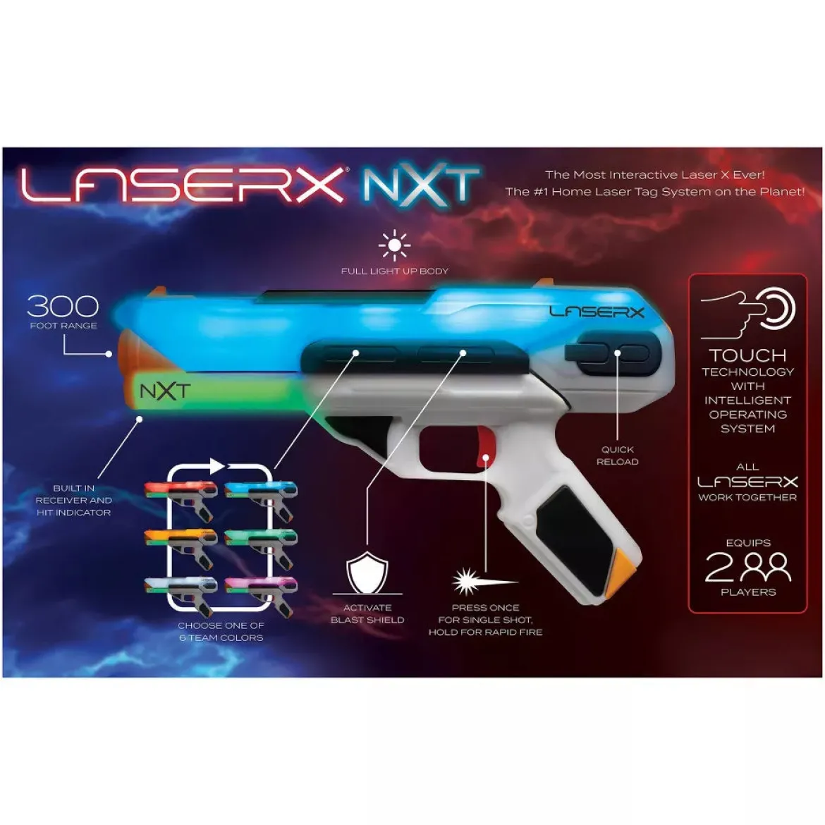 Laser X NXT Double Blaster -Peli