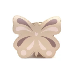 Lasten Käsilaukku Perhonen Beige 15 cm