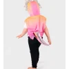 Lasten Naamiaisasu Glitter Triceratops-viitta 86-110cm(1-4v)