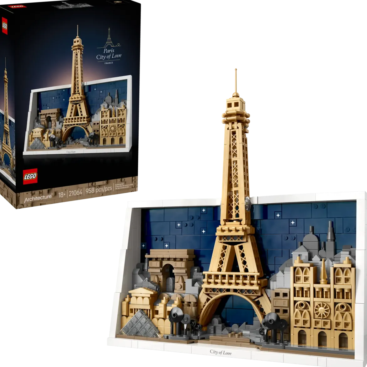 LEGO Architecture 21064 Pariisi – Rakkauden Kaupunki