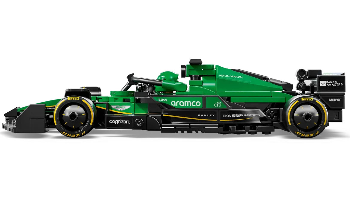 LEGO 77245 Aston Martin Aramco F1® AMR24 ‑kilpa-auto