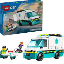 LEGO City 60451 Ambulanssi Hälytysajoihin