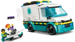 LEGO City 60451 Ambulanssi Hälytysajoihin