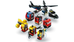 LEGO City 60462 Helikopteri, Paloauto ja Sukellusvene