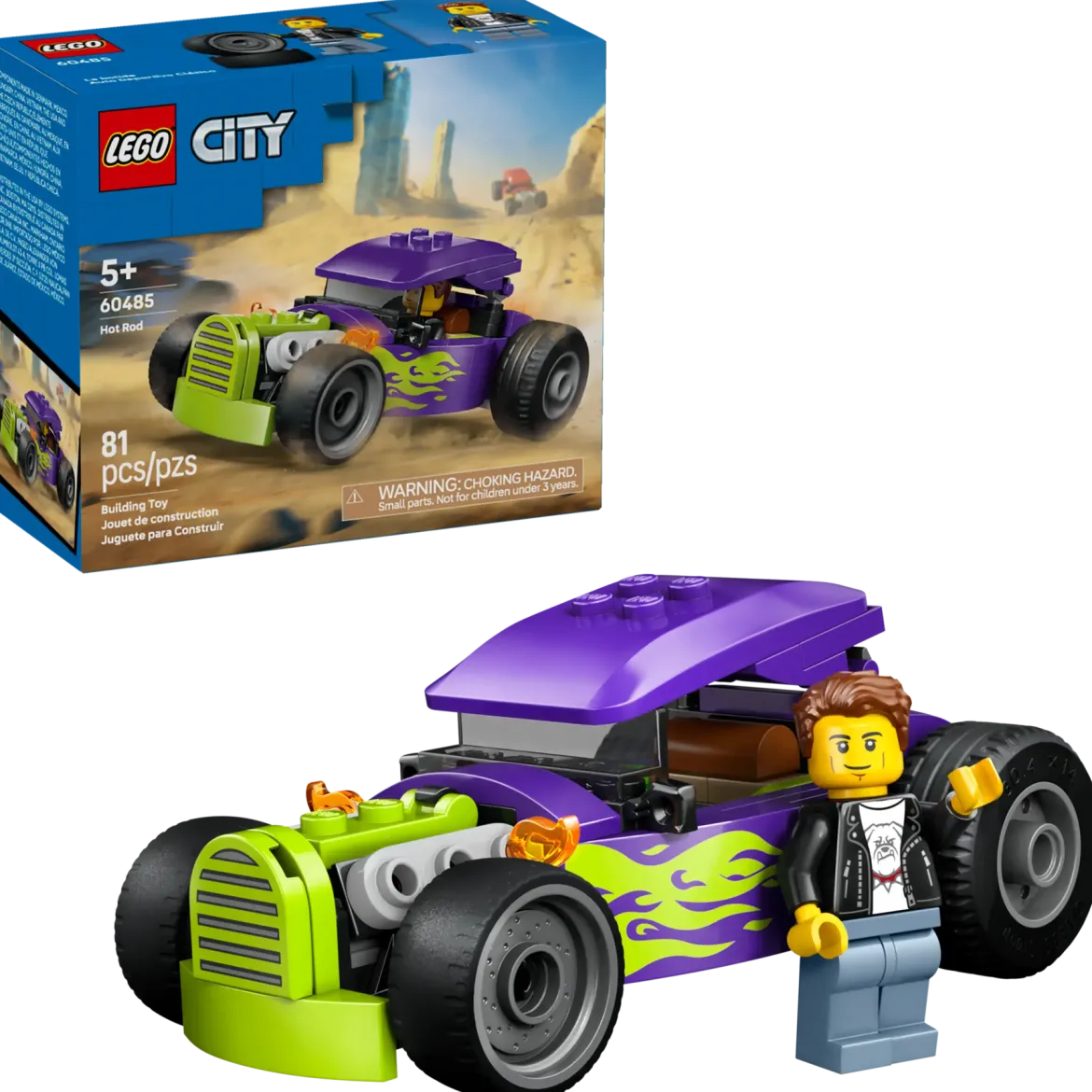 LEGO City 60485 Hot Rod Auto
