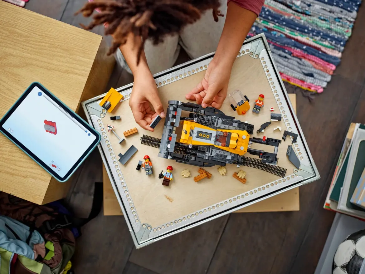 LEGO City 60466 Keltainen Puskutraktori