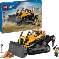 LEGO City 60466 Keltainen Puskutraktori