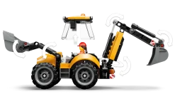 LEGO City 60480 Keltainen Traktorikaivuri