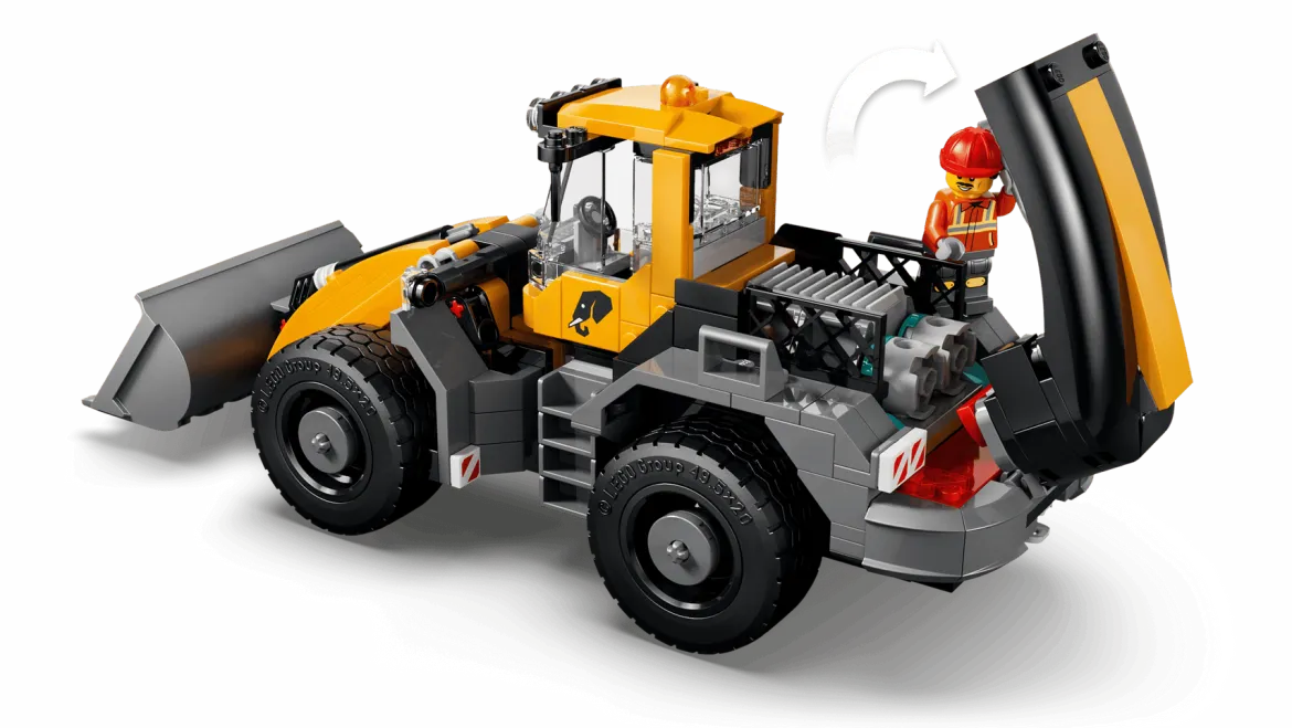 LEGO City 60494 Kippiauto ja Etukuormaaja