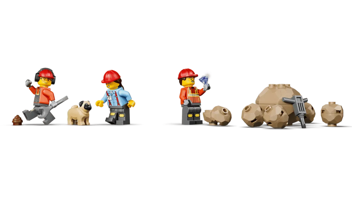 LEGO City 60494 Kippiauto ja Etukuormaaja