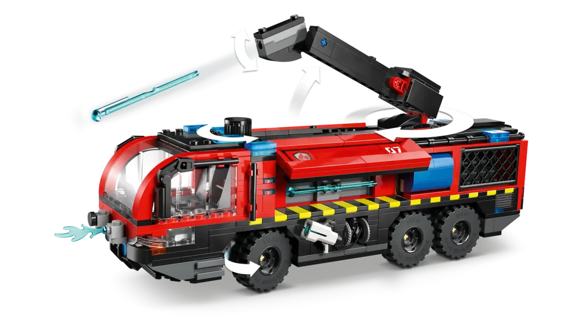 LEGO City 60499 Lentokentän Paloauto
