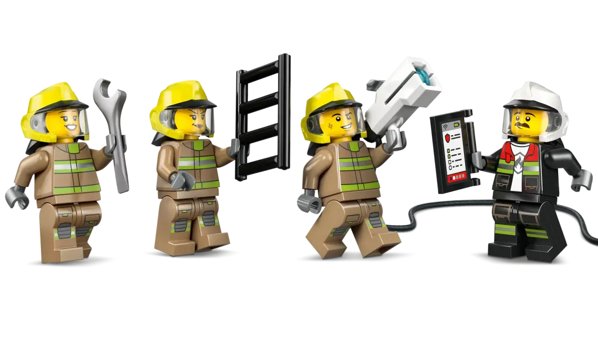 LEGO City 60499 Lentokentän Paloauto