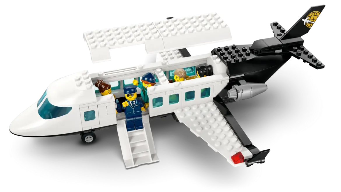 LEGO City 60502 Lentokenttä ja Lentokone