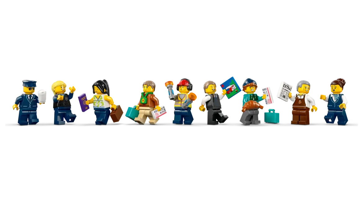 LEGO City 60502 Lentokenttä ja Lentokone
