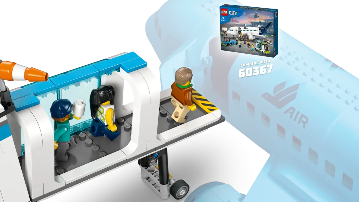 LEGO City 60502 Lentokenttä ja Lentokone