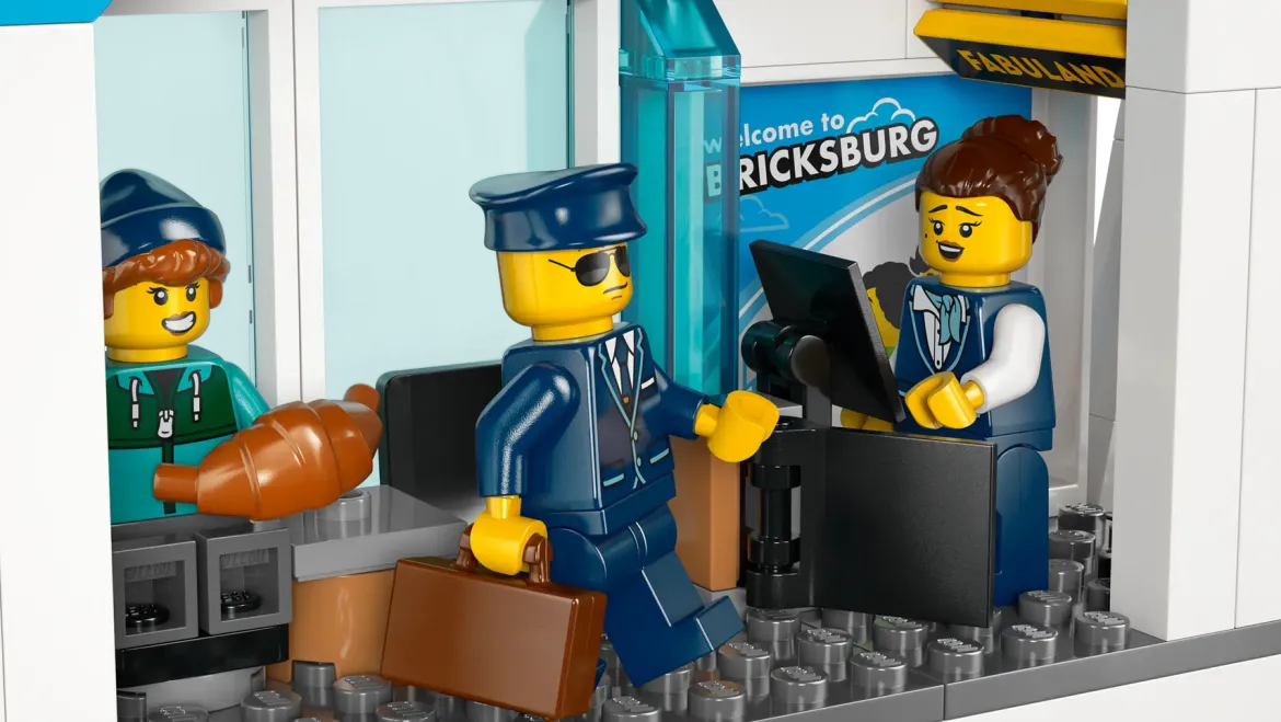 LEGO City 60502 Lentokenttä ja Lentokone