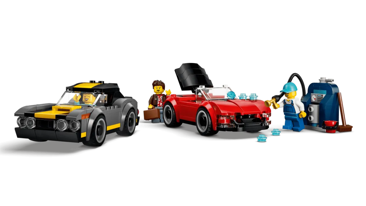 LEGO City 60497 Läpiajettava Autopesula