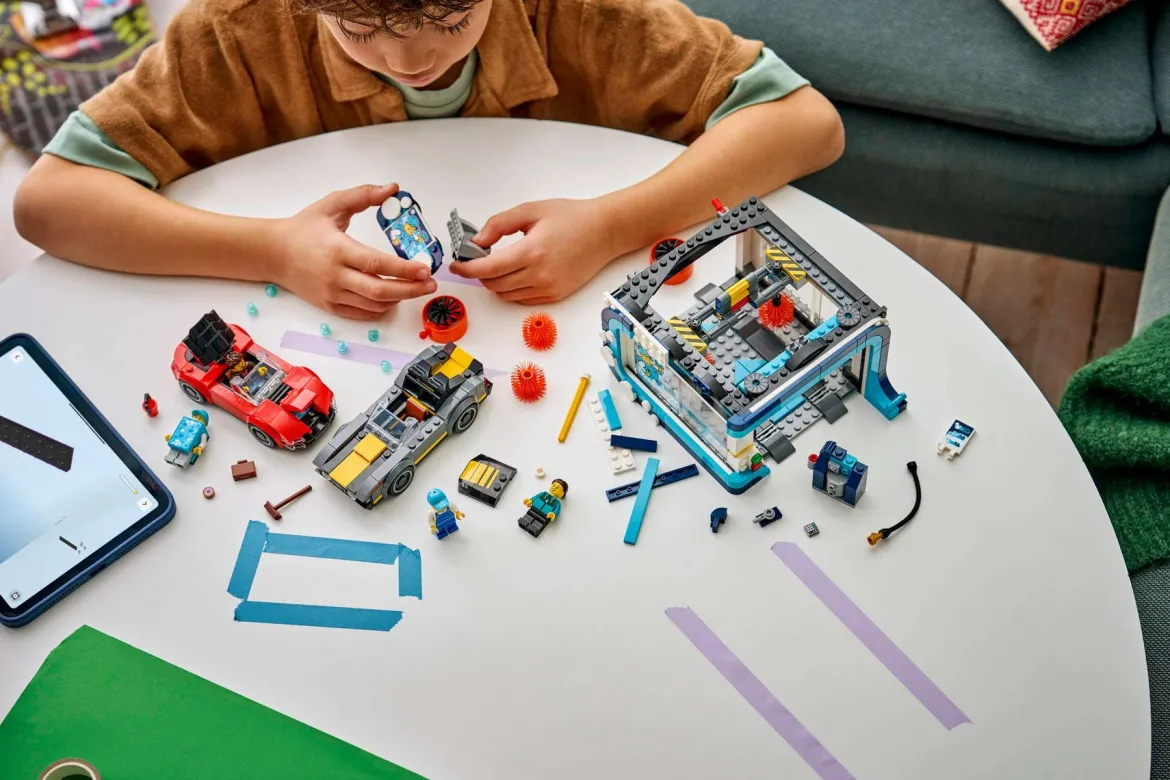 LEGO City 60497 Läpiajettava Autopesula