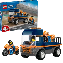 LEGO City 60491 Moottoripyörän Kuljetusauto