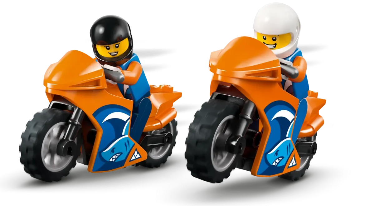 LEGO City 60491 Moottoripyörän Kuljetusauto