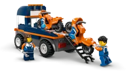 LEGO City 60491 Moottoripyörän Kuljetusauto