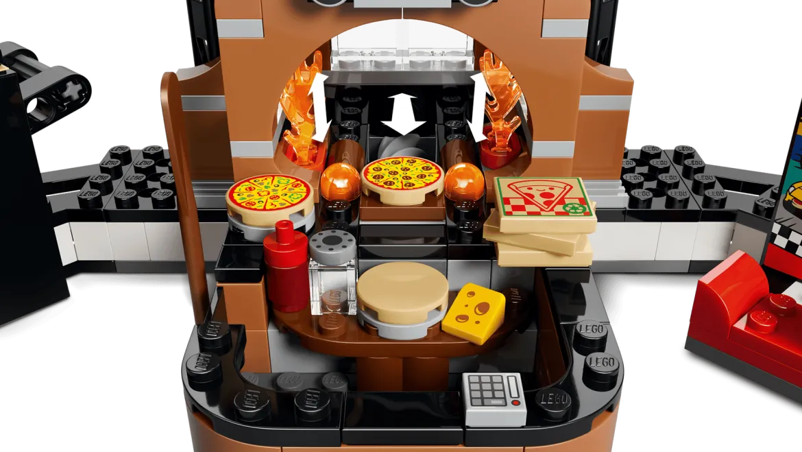 LEGO City 60496 Pizzaravintola ja Toimituskulkuneuvot
