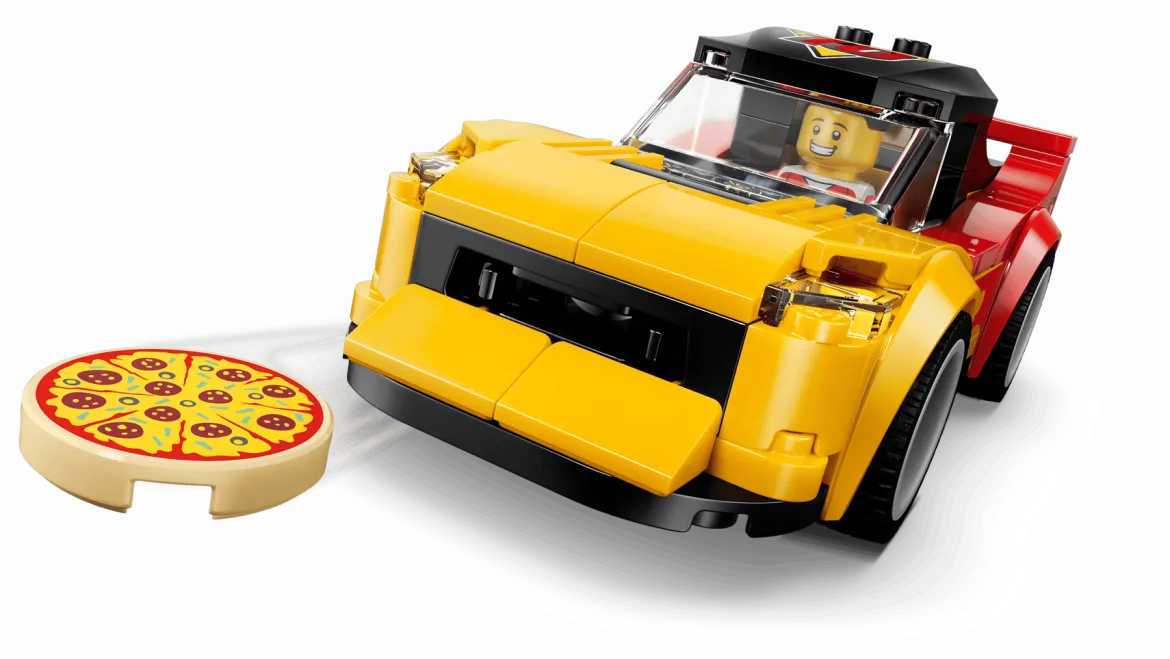 LEGO City 60496 Pizzaravintola ja Toimituskulkuneuvot