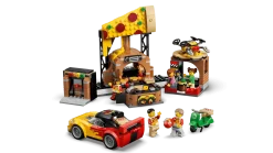 LEGO City 60496 Pizzaravintola ja Toimituskulkuneuvot