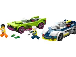LEGO City 60415 Poliisiauto ja Muskeliauton Takaa-ajo