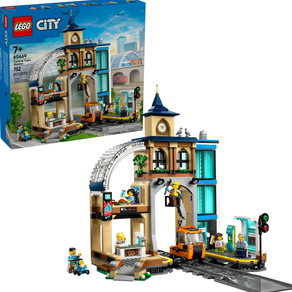 LEGO City 60469 Päärautatieasema