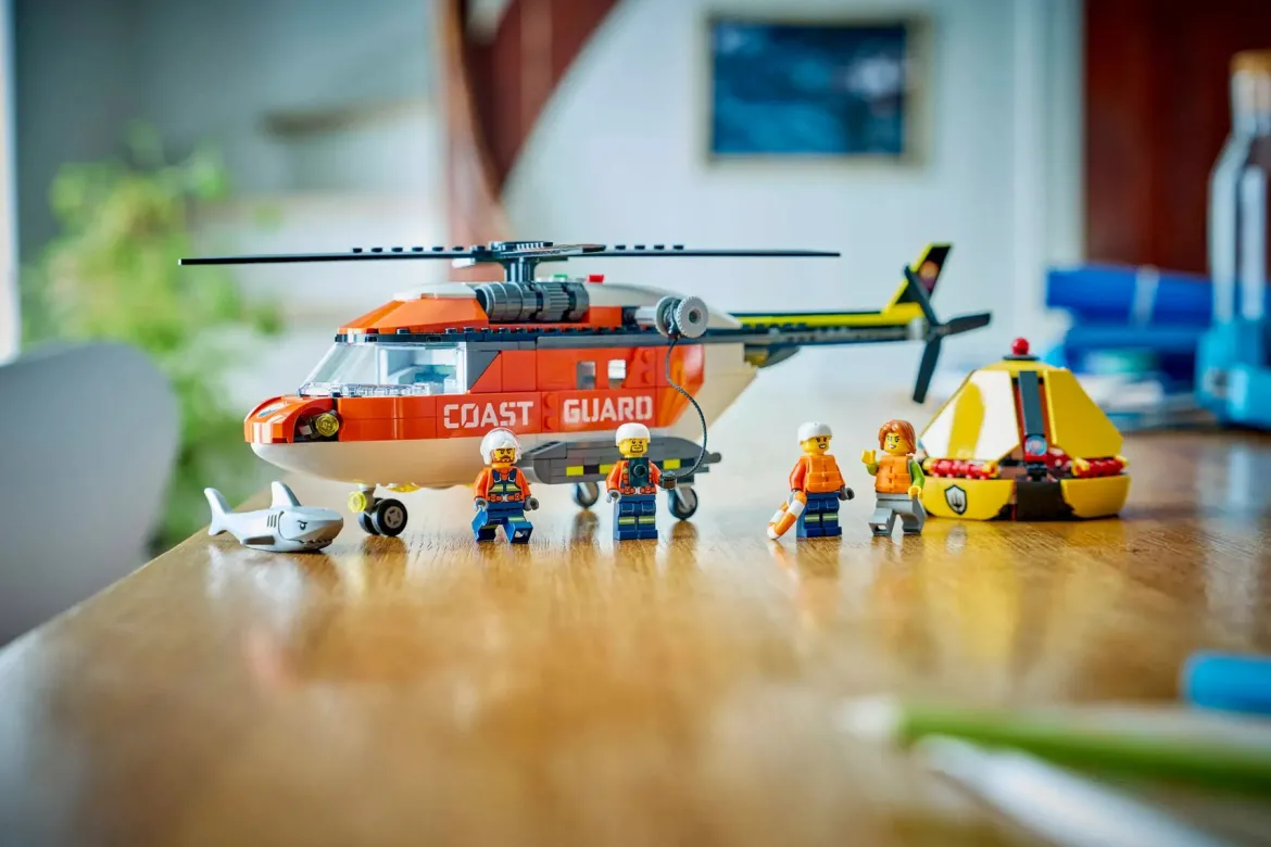 LEGO City 60503 Rannikkovartioston Helikopteri