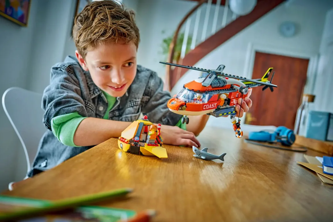 LEGO City 60503 Rannikkovartioston Helikopteri