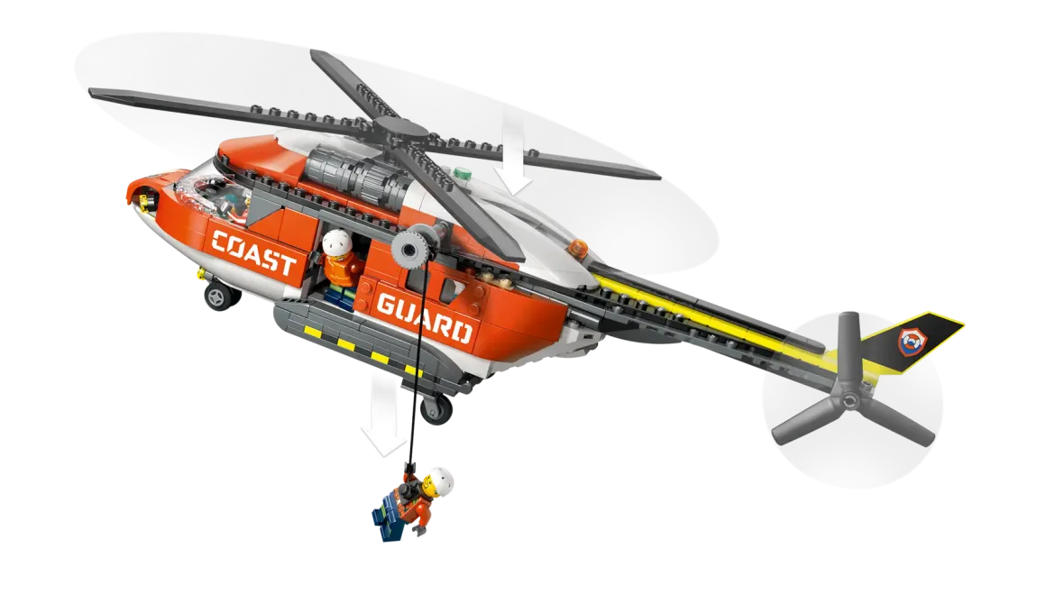LEGO City 60503 Rannikkovartioston Helikopteri