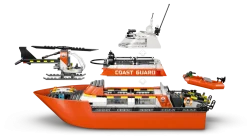 LEGO City 60504 Rannikkovartioston Pelastusalus ja Helikopteri