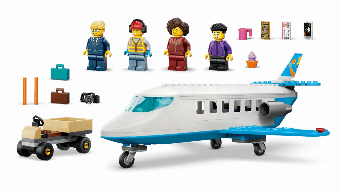 LEGO City 60492 Suihkumatkustajakone
