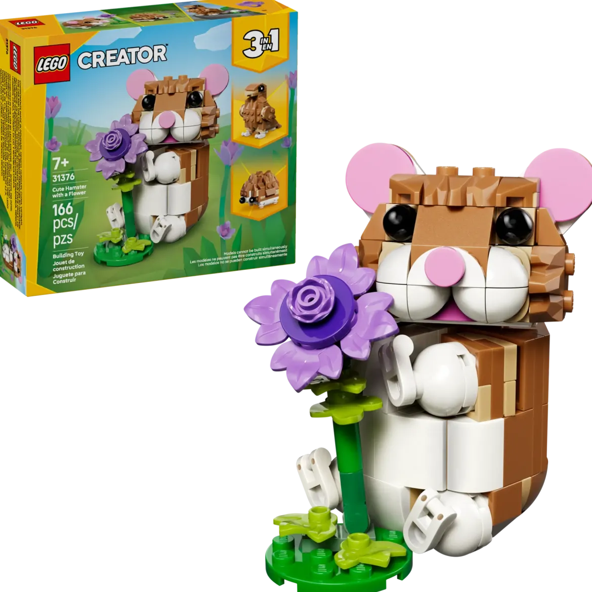 LEGO Creator 31376 Hurmaava Hamsteri ja Kukka