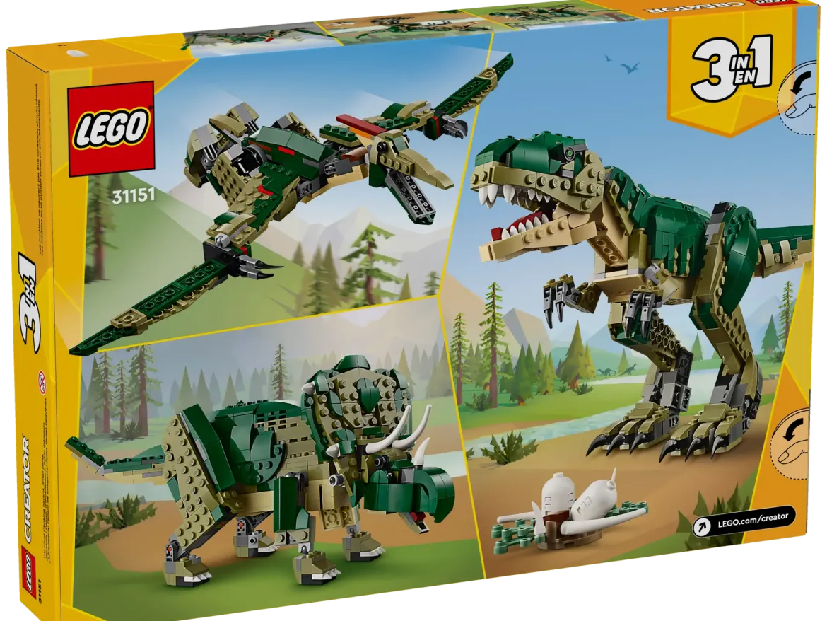 LEGO Creator 3 in 1 31151 T. rex
