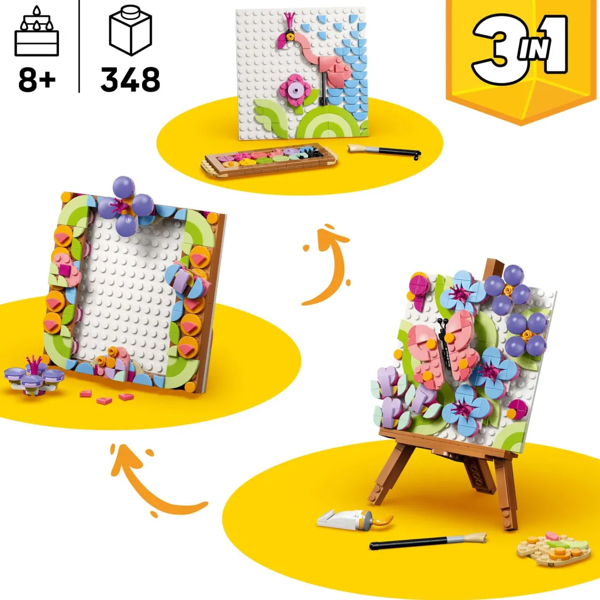 LEGO Creator 31390 Kukka-aiheinen Maalaus
