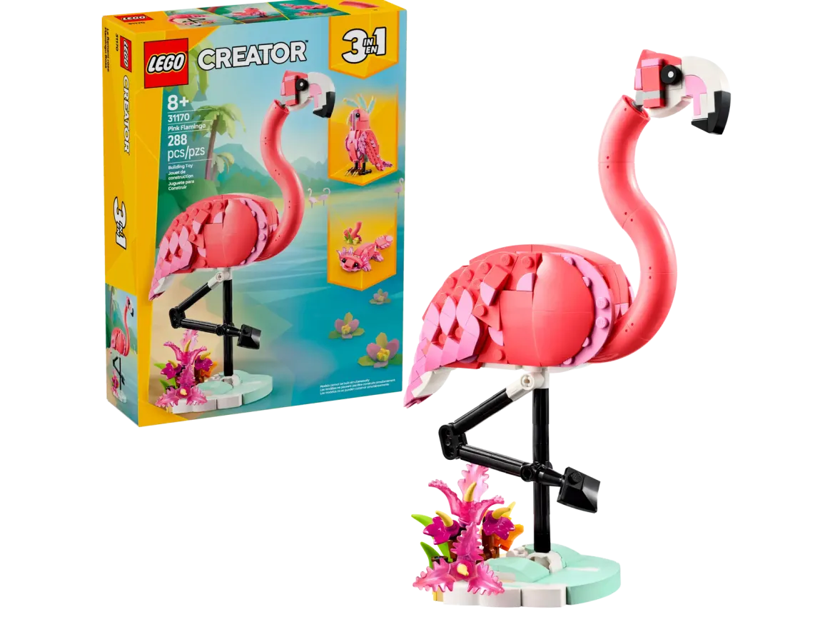 LEGO Creator 31170 Vaaleanpunainen Flamingo