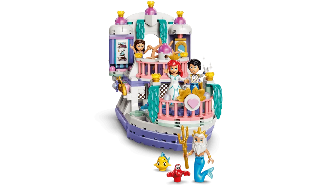 LEGO Disney 43299 Arielin Kuninkaallinen Häävene