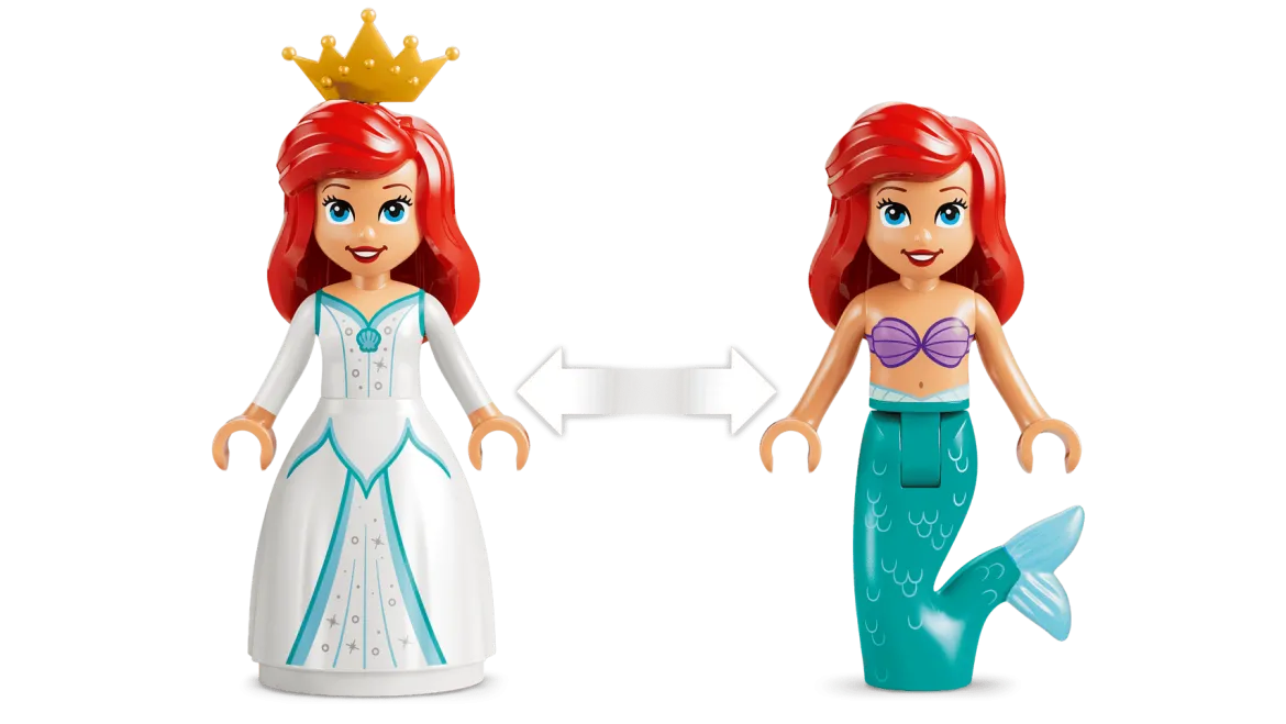 LEGO Disney 43299 Arielin Kuninkaallinen Häävene