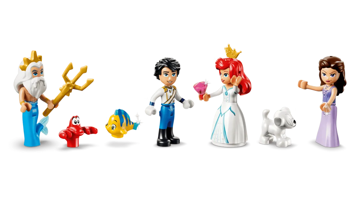 LEGO Disney 43299 Arielin Kuninkaallinen Häävene