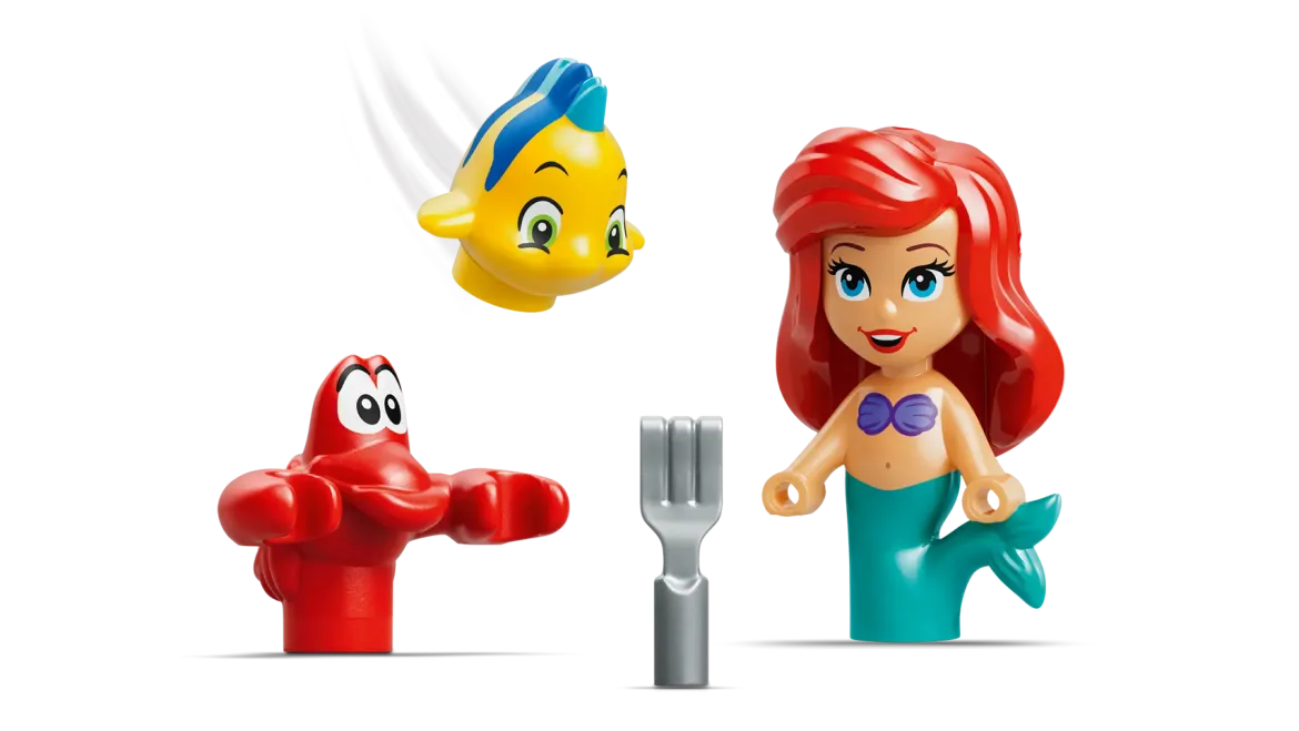 LEGO Disney 43285 Arielin Taianomainen Palatsi Minikoossa